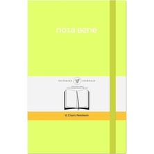 Journals Nota Bene Classic Esnek Kapak Defter 13X21 cm (Sarı)