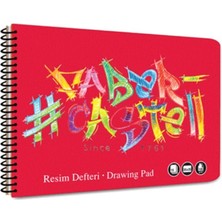 Resim Defteri, 25X35 Cm, 15 Yaprak, Karton Kapak, Spiral Cilt, 120G Kağıt, Kolay Koparılabilir Sayfalar, Boyama Teknikleri Sayfası Içerir