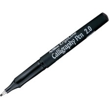 Ergoline Calligraphy Pen 2.0 Kaligrafi Kalemi, 2.0 Mm, Siyah