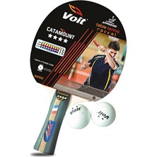 Unisex Masa Teni̇si̇ Raketi̇, Kırmızı/siyah