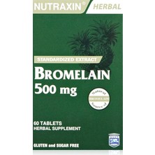 Herbal Bromelain 500 Mg Takviye Edici Gıda (1 x 60 Adet)