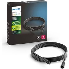 Hue Calla ve Lily Dış Mekan Işıklarıyla Kullanım Için Dış Mekan Düşük Voltajlı Uzatma Kablosu, 4,9 M (Hue Hub ve Güç Kaynağı Gerektirir), Orijinal Sürüm, 1742430VN