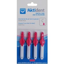 Fırçası 0,40 mm Pembe 4'lü