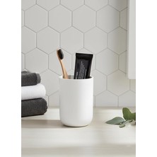 Plastik Diş Fırçalık – 7,5×10 Cm, Macunluk, Banyo Düzenleyici - Brasil Model