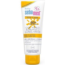 Baby Spf 50+ Uva - Uvb Filtresi ve E Vitamini Etkili Çok Yönlü Koruyucu Çocuk Güneş Kremi 75 ml