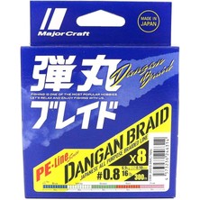 Craft Dangan Braid Ip Db8 Pe 0.8/0.10MM/16LB/6.9KG/300 Metre Multi