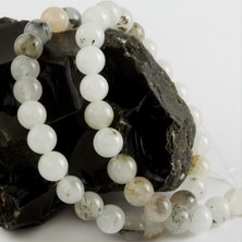 Zero Land Nrzsnt 8 mm Ceyt Taşı-Beyaz