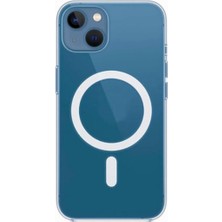 Hype Store Go Aksesuar Iphone 13-14 ve 15 ile Uyumlu Magsafe Özellikli Şeffaf Kılıf