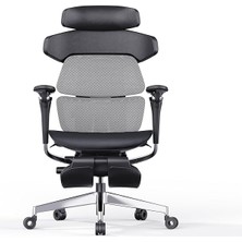 Kaan Fileli Çalışma Koltuğu Gri