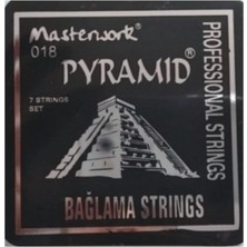 Bağlama Teli - Kısa Sap 0,18 Saz Teli - Tezene Hediyeli