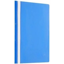 Plastik Telli Dosya Mavi 50LI Paket