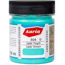 Ebru Boyası 105ML - Jade Yeşili 504