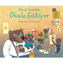 1001 Çiçek Kitaplar Minik Ayıcıklar Okula Gidiyor