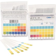 | Phx 0-14 Test Kağıtları Yerli Üretim, Ph Turnisol Kağıdı Ph Metre Kutu Içerisinde 100 Adet Ölçüm Çubuğu