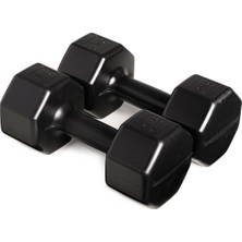 3 kg Dambıl X2 Adet= 6 kg Siyah