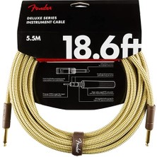 Deluxe Series Instrument Cable Tweed - 5.5 Metre Enstrüman Kablosu
