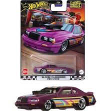 Wheels Boulevard Premium Araçlar GJT68 - HRT72 86 Ford Thunderbırd Pro Stock