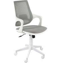 Beyaz Çalışma Koltuğu, Ofis Sandalyesi, Bilgisayar Koltuğu, Bilgisayar Ofis Sandalyesi