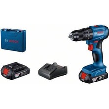 Professional Gsb 185-LI Akülü Darbeli Delme Vidalama Makinesi (18 Volt, 2 x 2,0 Ah Akü, Şarj Cihazı, Yumuşak/sert Tork: 21/50 Nm; Plastik Çanta)