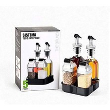 Feyza Design Lezzetli ve Pratik Salata Sosu Seti, Sağlıklı ve Taze Tarifler Için Ideal