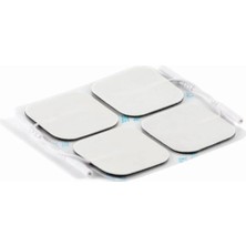 3 Paket 12 Adet Kablolu Soketli Elektrot 5x5 cm Tens Cihazı Pin Girişli Elektrodu