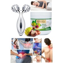 3D Masaj Aleti & Yaşlılar Için Mucizevi Bel ve Boyun Fıtık Için Ideal At Kestanesi Jeli 500ML Regl