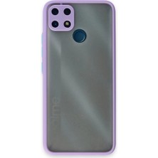 xirshop Realme C25 Kılıf Montreal Silikon Kapak - Mor