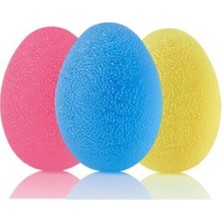 3 Lü Hand Silikon El Egzersiz Topu Stres Topu