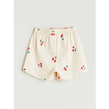 Lc Waikiki Yeni Sezon Beli Lastikli Kız Çocuk Pijama Şort