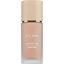 SHC4200 Alix Avien Kırışıklık Karşıtı Nemlendirici SPF30 Parlak Bitişli Fondöten Care Enhancer 815 Warm Hon