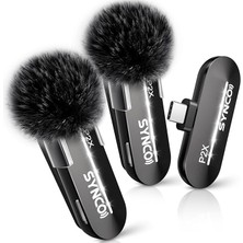 2 Mikrofon Kablosuz Yaka Mikrofon, iPhone 15 Için Usb-C Kablosuz Mikrofon, Andriod Telefon, Tiktok, Youtube, Streaming, Vlog Video Kayıt, Tip-C Cihazlar Için Profesyonel Yaka Mikrofonları