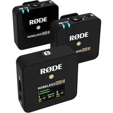 Wireless Go Iı, Çift Kanallı, Kayıt Edicili Telsiz Mikrofon Sistemi