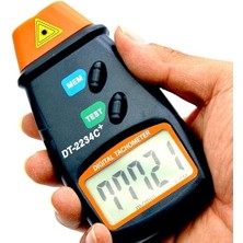 Dijital Lazermetre Rpm Takometre Hız Göstergeli Devir Ölçer
