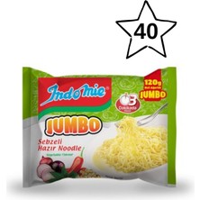 Indomie Sebzeli Noodle Jumbo 120GR (40 Adet)