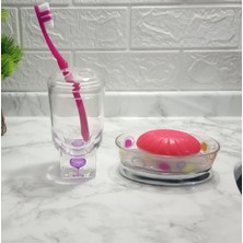 Feyza Design Şık ve Fonksiyonel Çift Banyo Seti, Diş Fırçalık ve Sabunluk Ikili