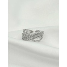 SY Aksesuar Çelik Silver Yüzük (Ayarlanabilir)