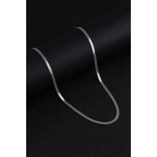 Cadde Dükkanı Italyan Zincir Çelik Erkek Kolye