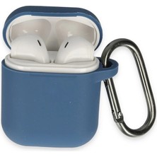 xirshop Airpods 2 (2.nesil) Hang Kılıf - Lacivert