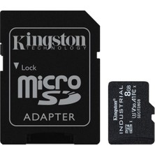Maxdora Kingston Sdcit2-8gb 8gb Microsdhc Industrial C10 A1 Pslc Card + Sd Adapter Hafıza Kartı