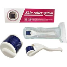 1.50MM Beyaz Dermaroller 540 Iğneli Masaj Aleti Saç,yüz,cilt