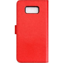 Eco Port Samsung Galaxy S8 Plus Kılıf Trend S Plus Kapaklı Kılıf - Kırmızı