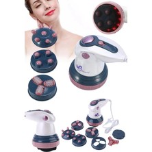 5 Baslıklı Masaj Aleti Saglık Fizik Tedavi Masaj Seti