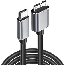 To Micro B 3.0 Şarj ve Data Veri Kablosu 5 Gbps 5V3A 50 cm - FC884