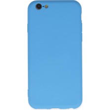 xirshop Iphone 6 Plus Kılıf Nano Içi Kadife Silikon - Mavi
