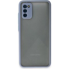 xirshop Samsung Galaxy A02S Kılıf Montreal Silikon Kapak - Gri