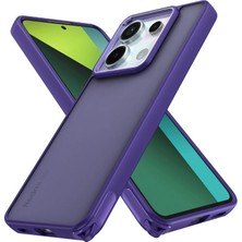 xirshop Xiaomi Redmi Note 13 Pro 5g Kılıf Elegant Kapak - Derin Mor