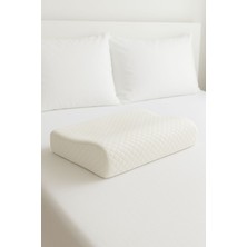 Alsev Boyun Destekli Visco Yastık 50X30X11 cm – Ortopedik Memory Foam Yastık, Fermuarlı Yıkanabilir Kılıf