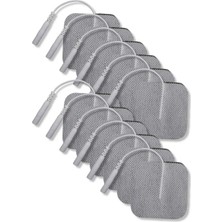 12 Adet Tens Pedi - 5x5 cm Soketli