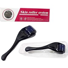 1.50MM Dermaroller Masaj Tarağı 540 Iğneli Mavi Su Tarağı-Siyah