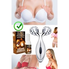 100 ml Göğüs Şekillendirme ve Büyütme Spreyi + 3D Masaj Aleti Göğüs Sıkılaştırıcı Esnetik Toparlama